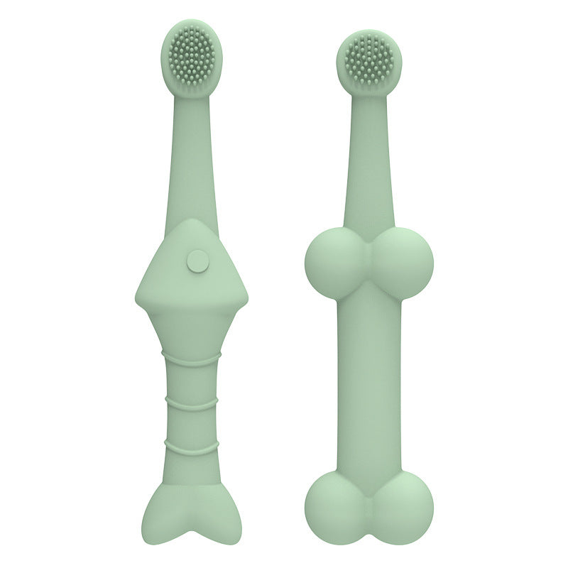 Pet Silicone Oral Cleaning Pet Toothbrush