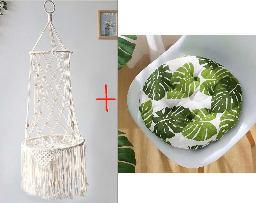 Macrame Pet Hanging Swing Bed