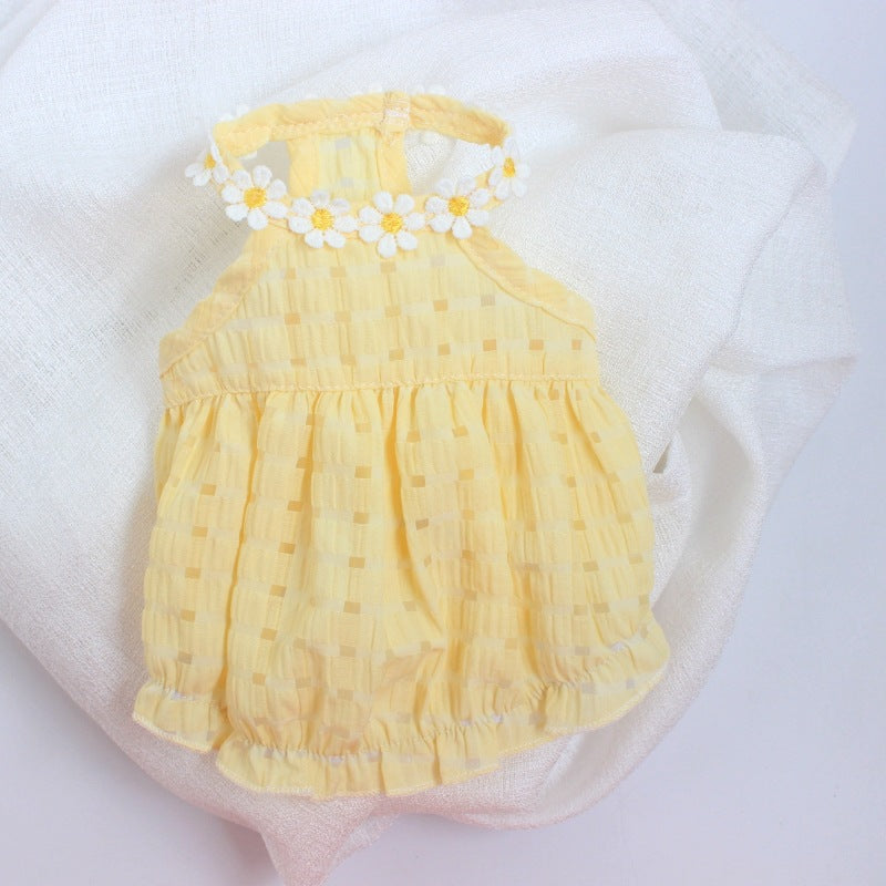 Light Breathable Summer Pet Cat Skirt