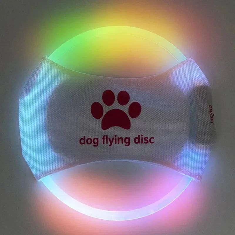 Interactive LED Luminous Flying Discs Toy