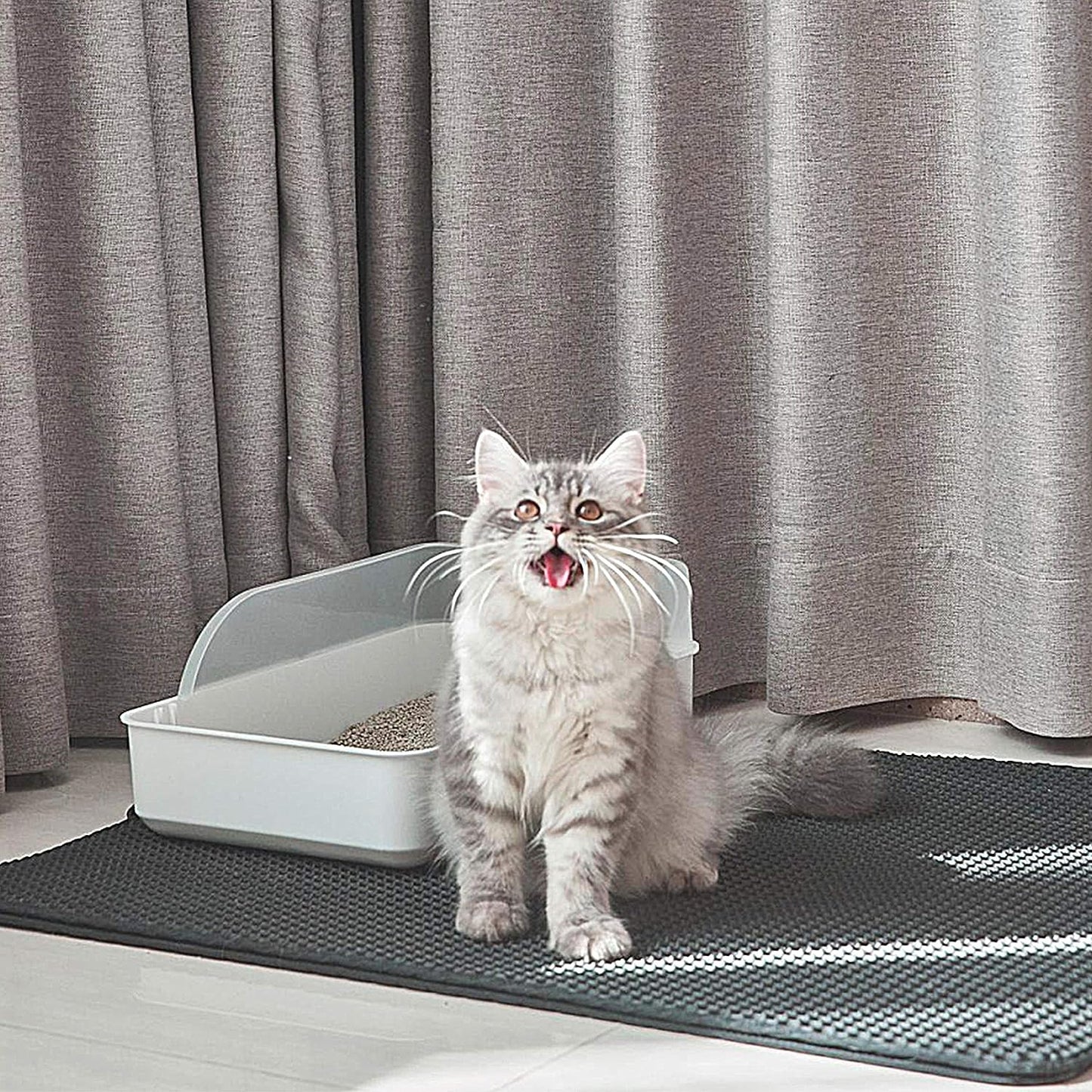 Honeycomb Double Layer Cat Litter Mat