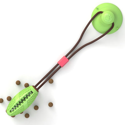 Silicone Dog Interactive Tug Ball Toy