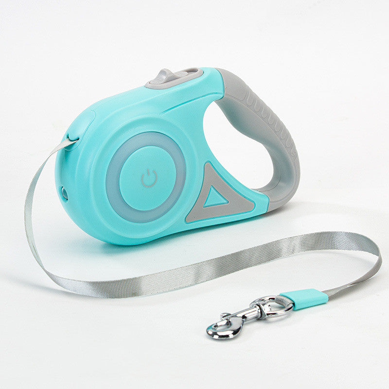 Automatic Spotlight Pet Traction Rope For Dog