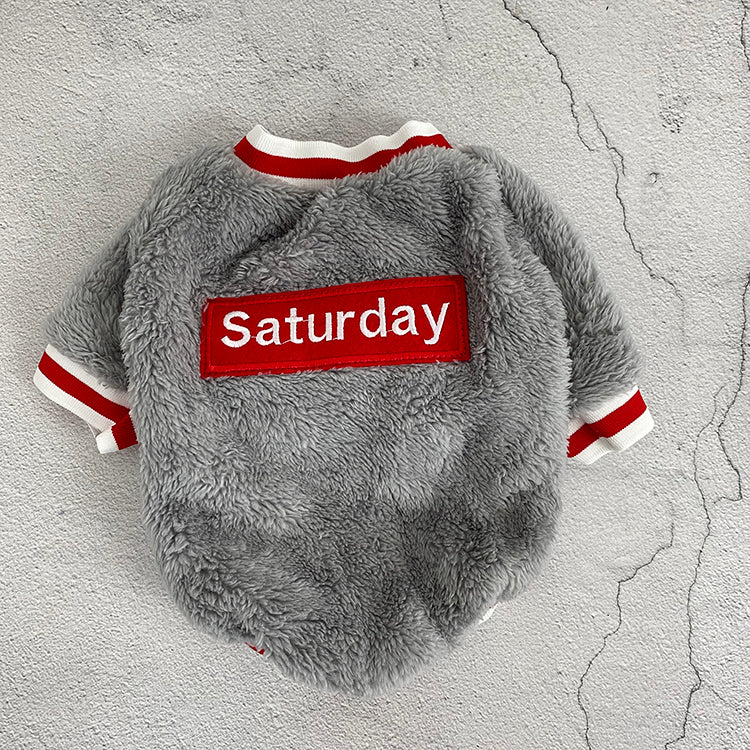 Pet Saturday Emborideried Sweater