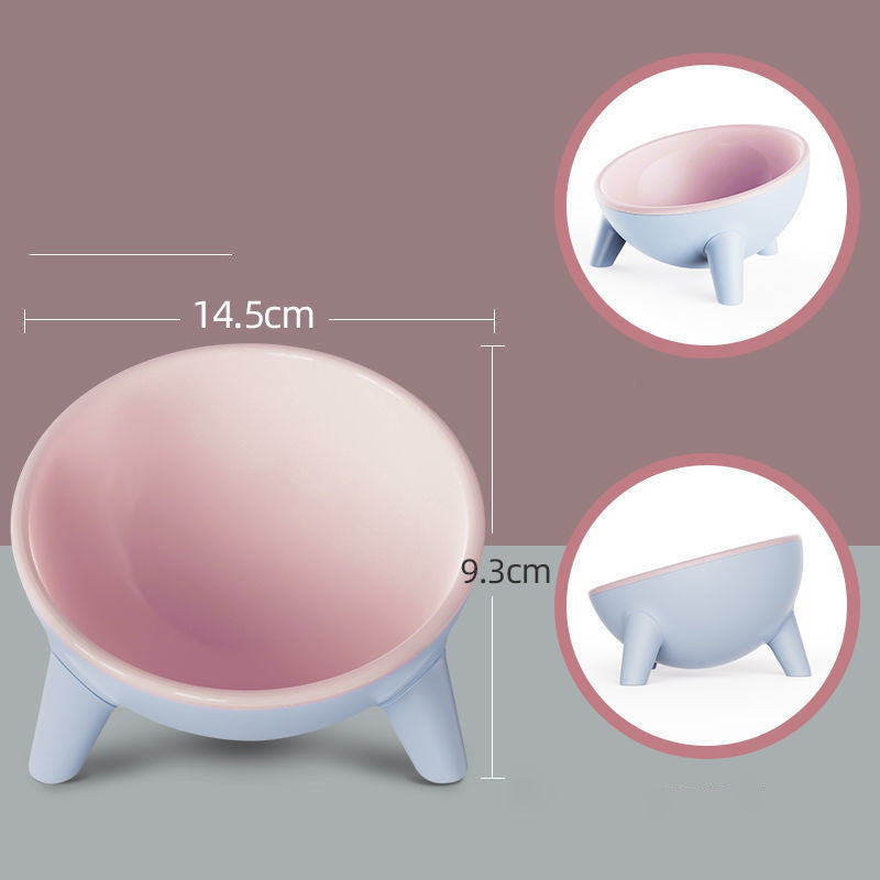Bunny Rabbit Nordic Cat Dog Bowl With Stand