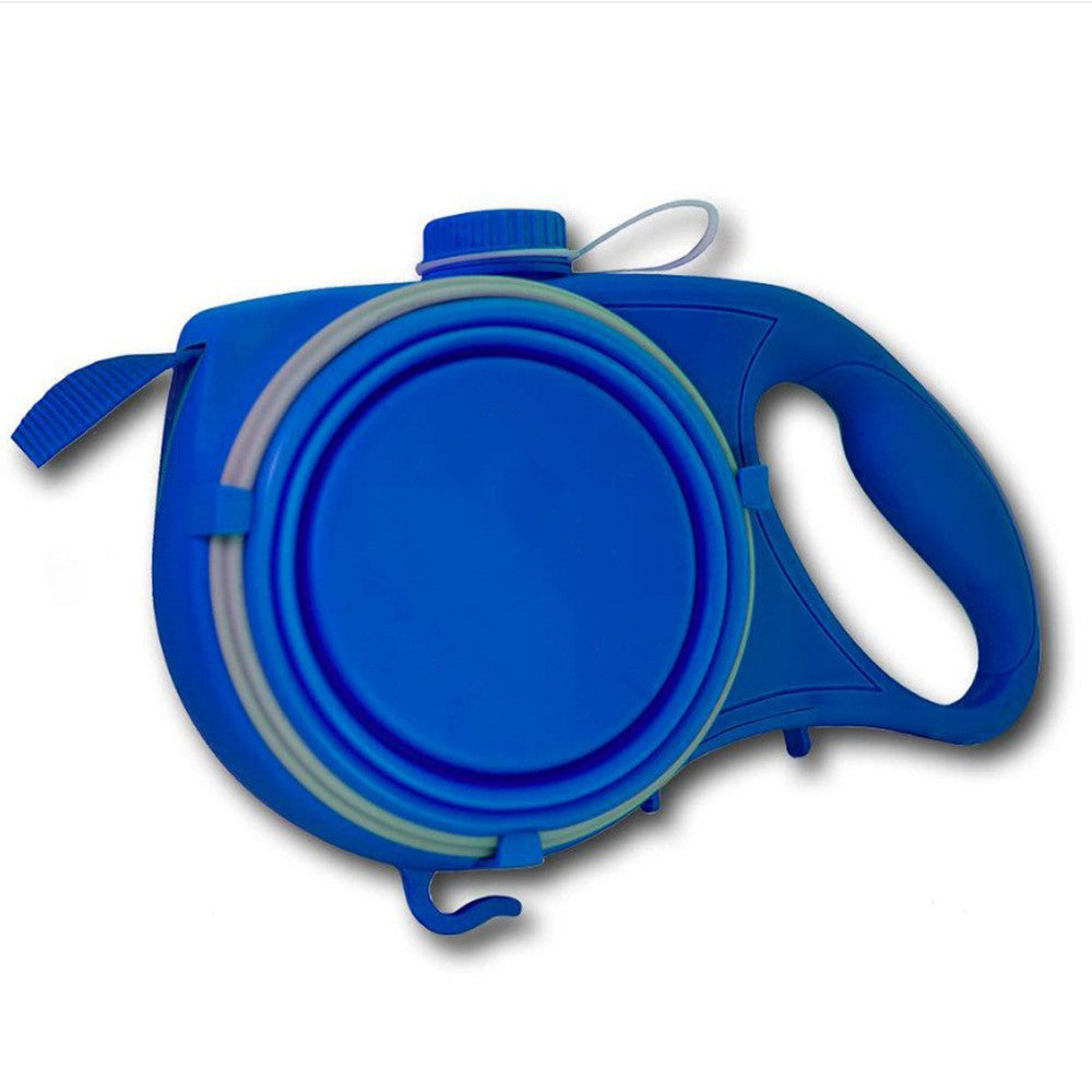 Multifunctional Portable Pet Dog Leash with Water