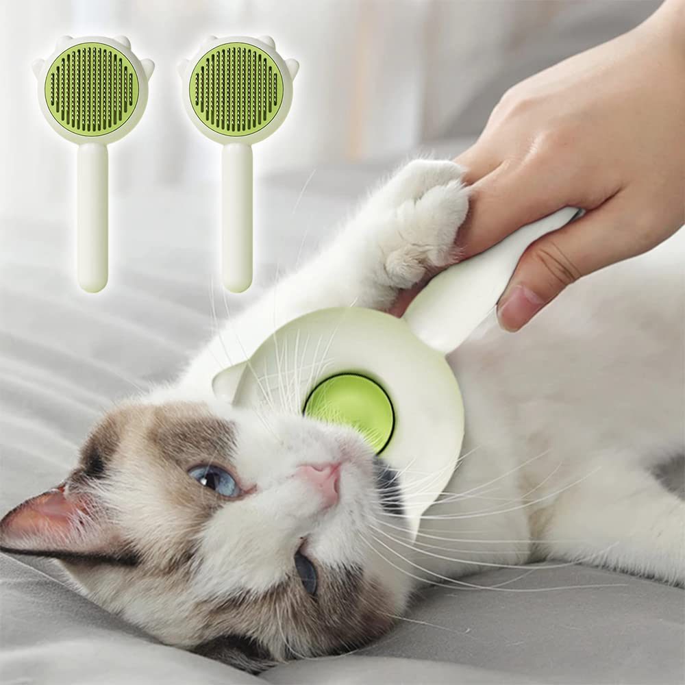 Pet Hair Cleaner Brush With Release Button