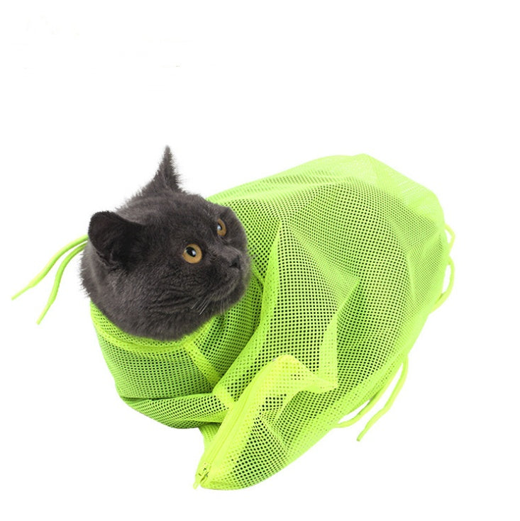 Adjustable Pet Shower Mesh Bag