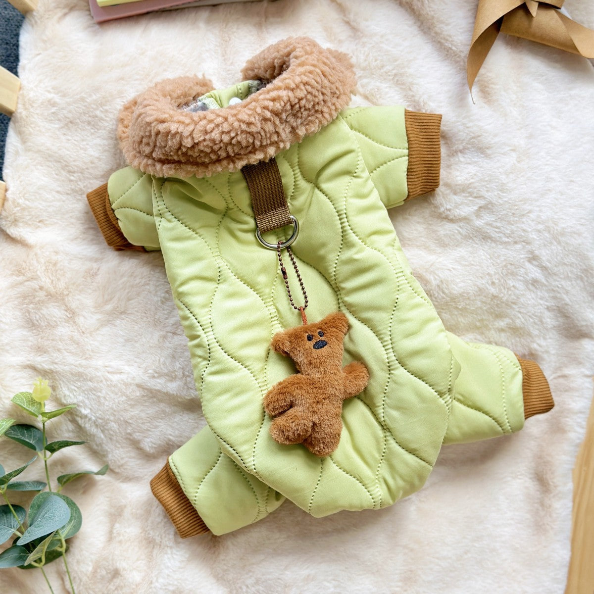 Pet Thick Band Hanging Strap Bear Suit