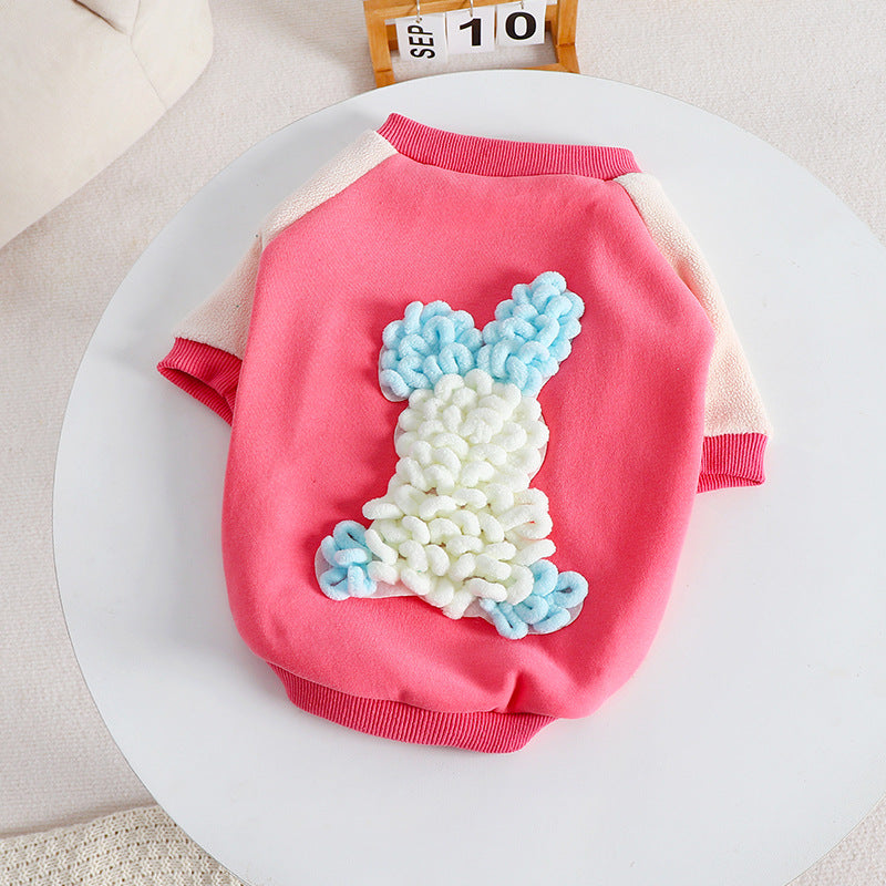 Extra Fleece Thick Pet Bichon Hoodie