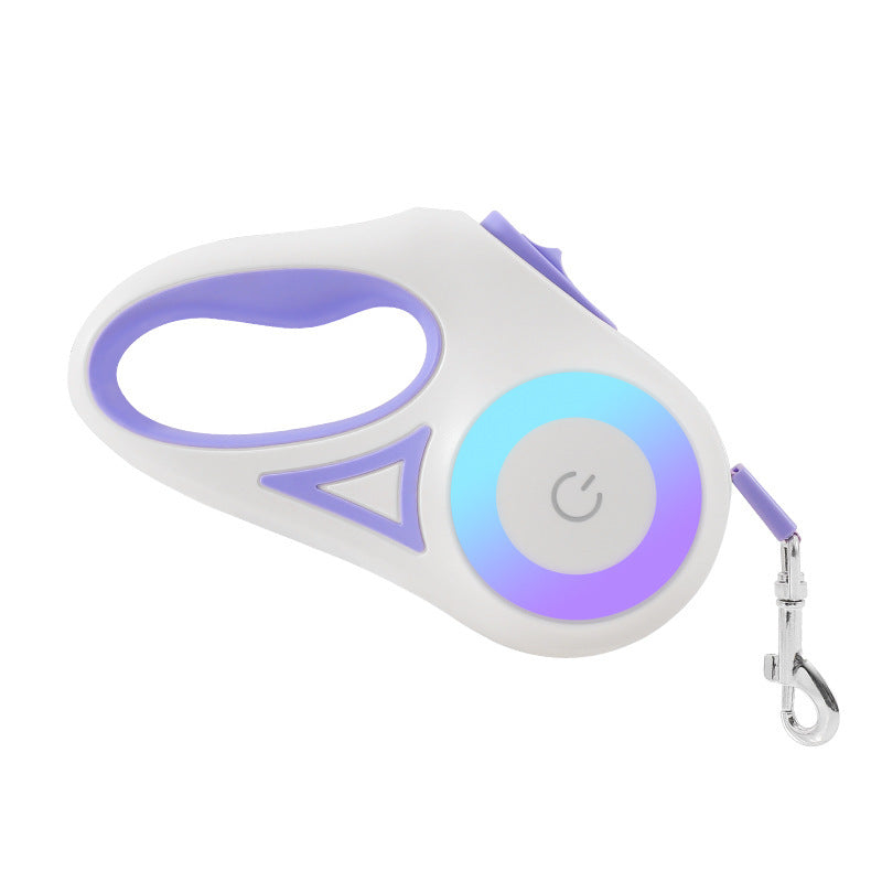 Automatic Spotlight Pet Traction Rope For Dog