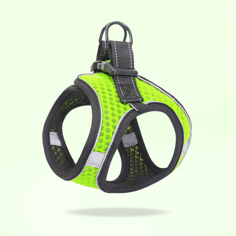 Reflective Simple Pet Dog Vest Leash