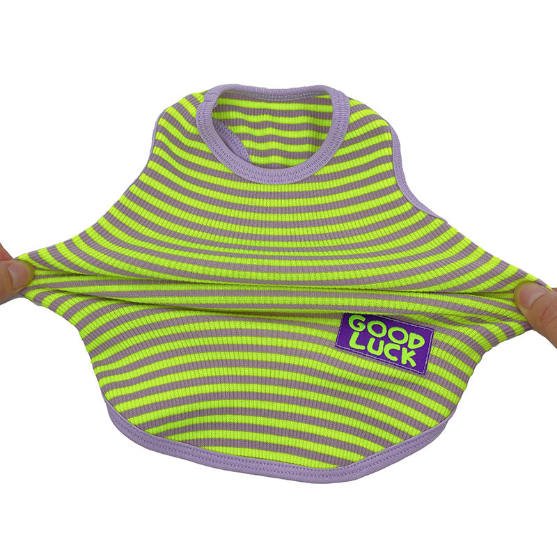 Pet Cool Breathable Stripes Vest