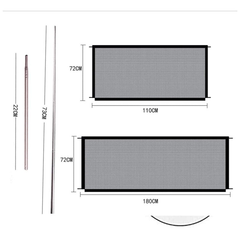 Portable Folding Pet Dog Quarantine Mesh