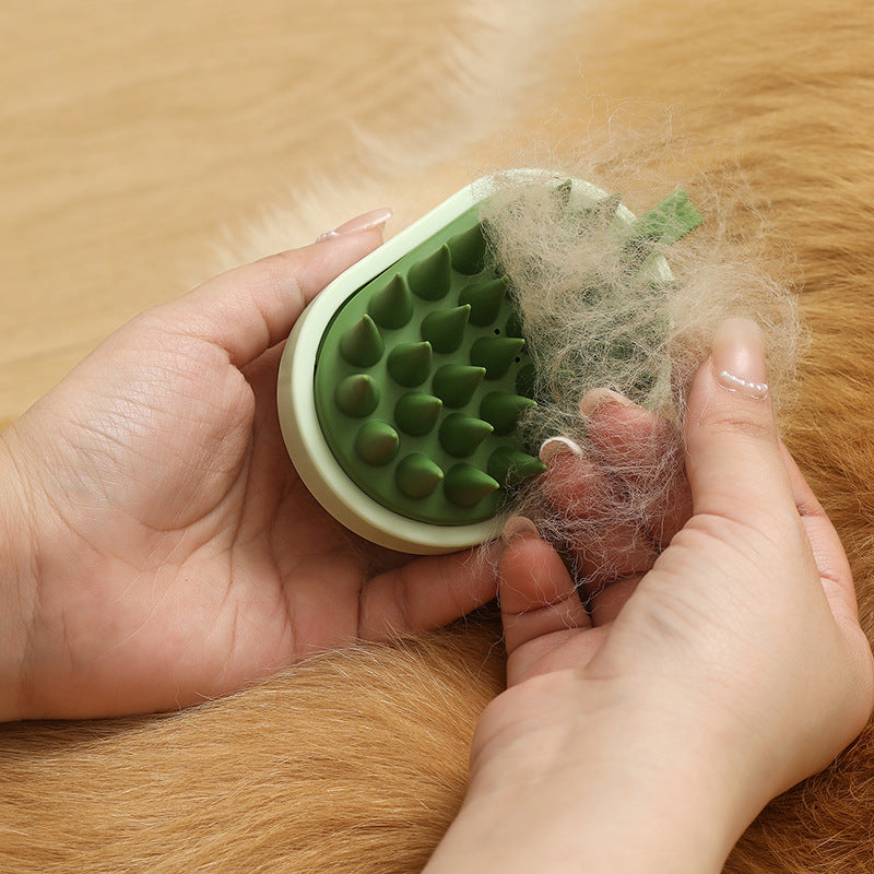 Handheld Silicone Pets Shower Massage Brush