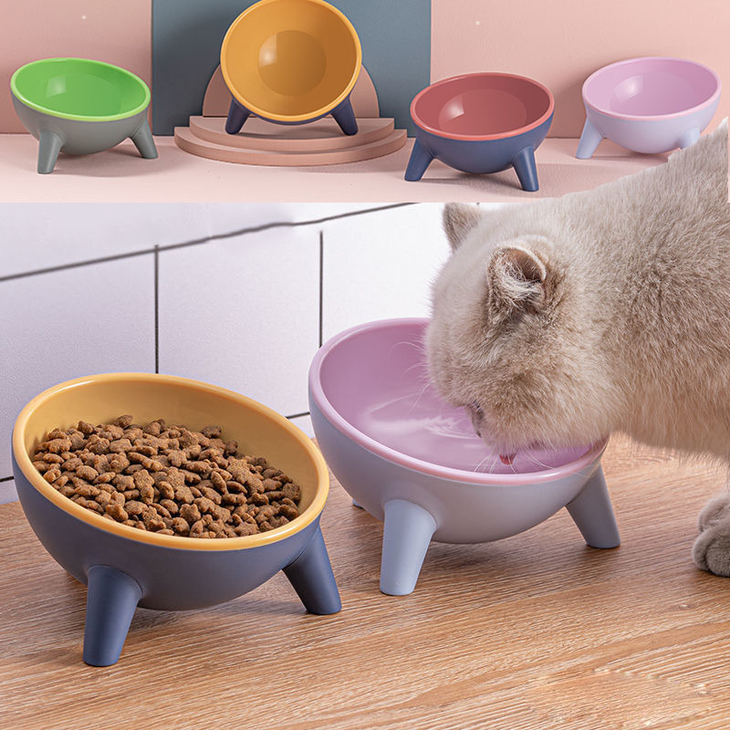 Bunny Rabbit Nordic Cat Dog Bowl With Stand