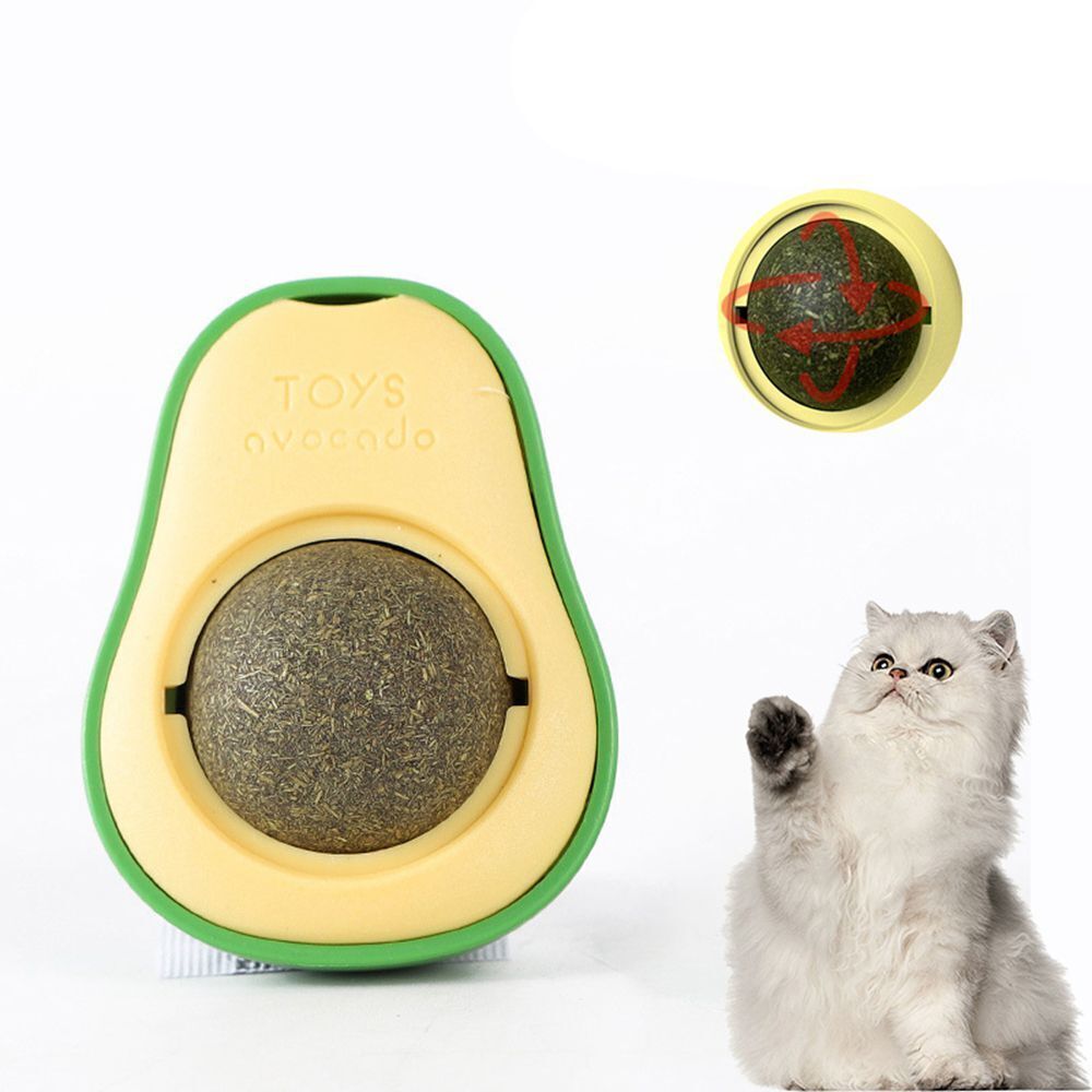 Cute Avocado Catnip Mini Cat Treat Toys