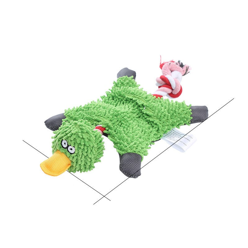 Pet Donkey Shape Corduroy Chew Toy
