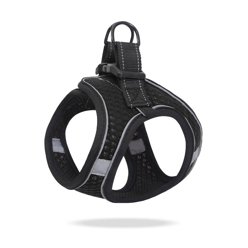 Reflective Simple Pet Dog Vest Leash