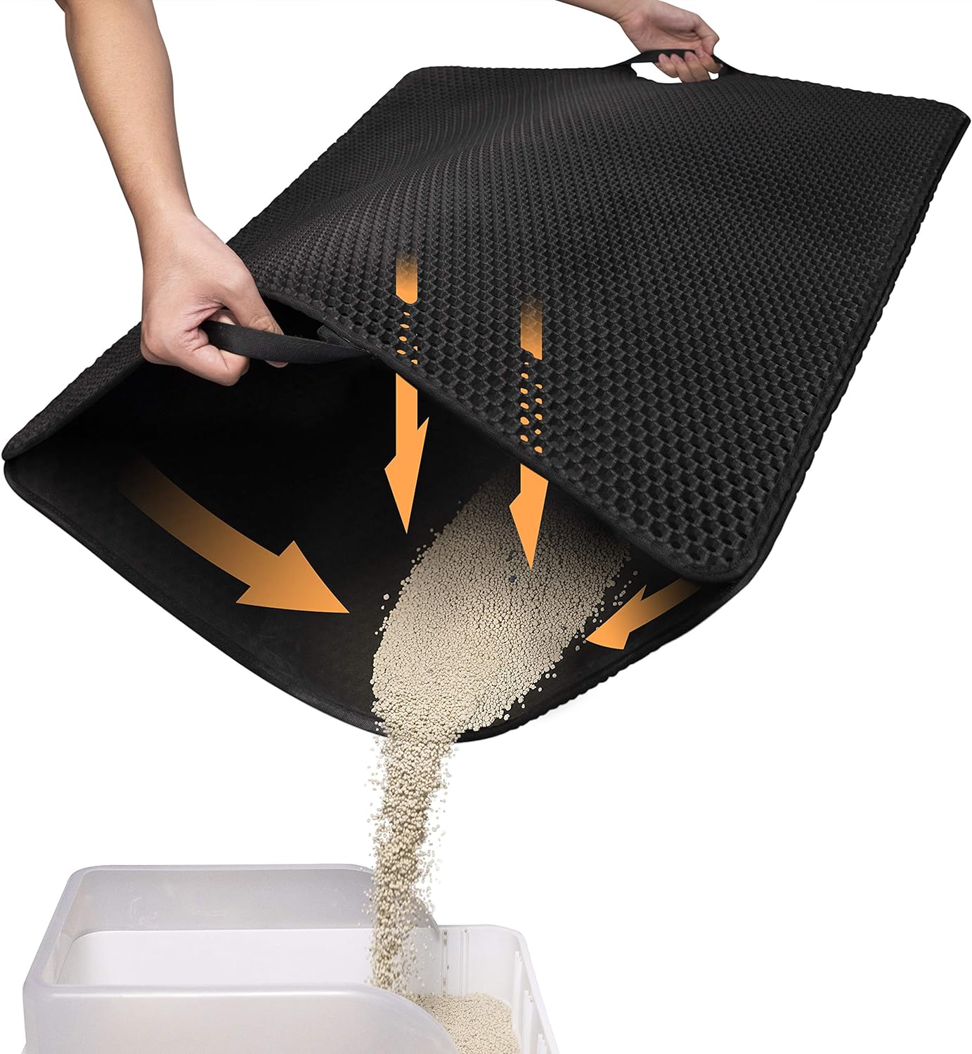 Honeycomb Double Layer Cat Litter Mat