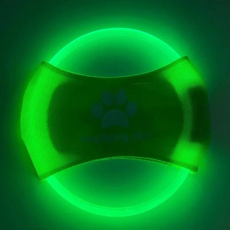 Interactive LED Luminous Flying Discs Toy