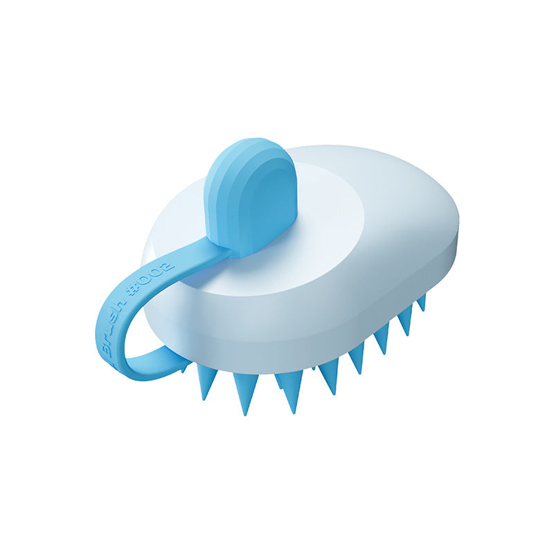 Handheld Silicone Pets Shower Massage Brush