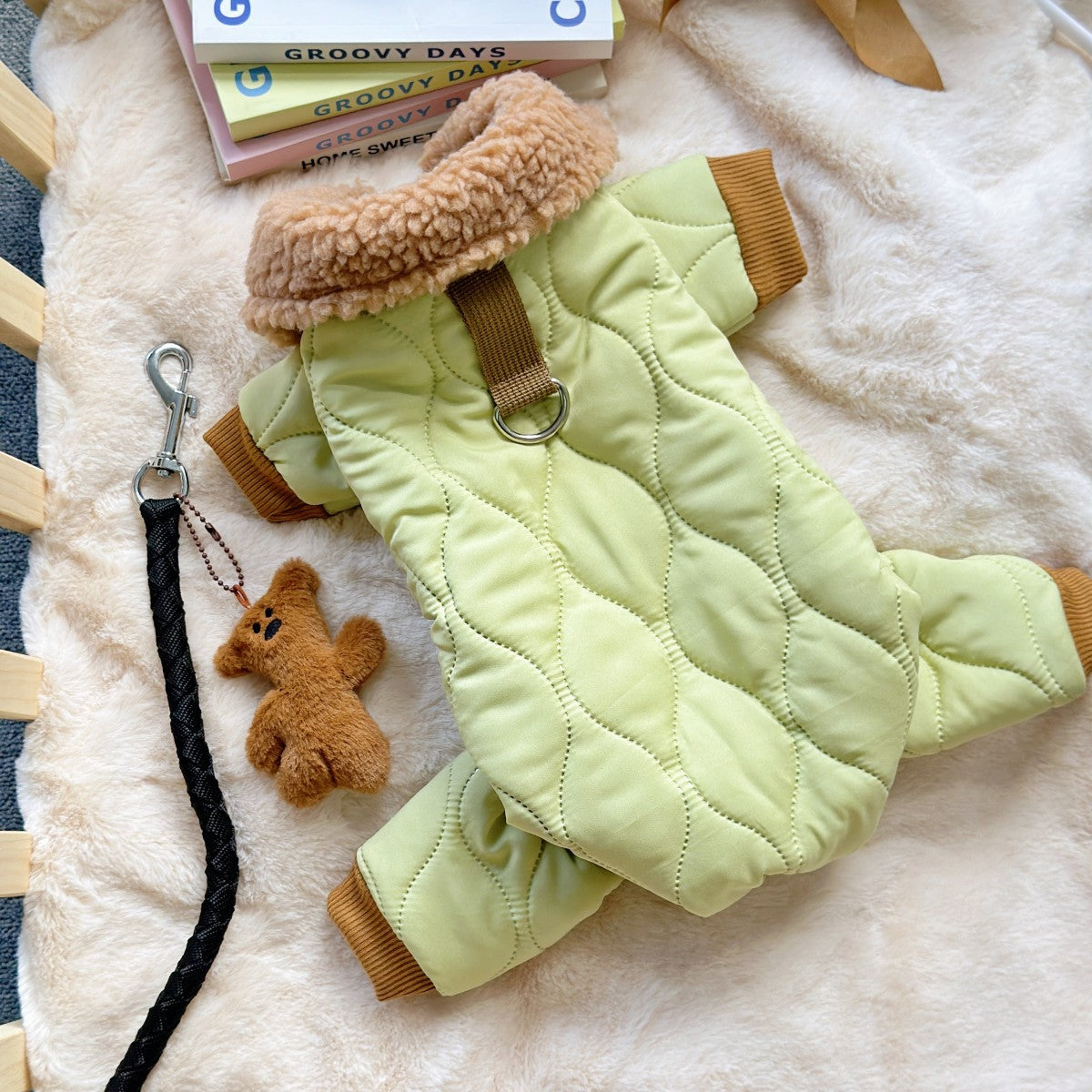 Pet Thick Band Hanging Strap Bear Suit