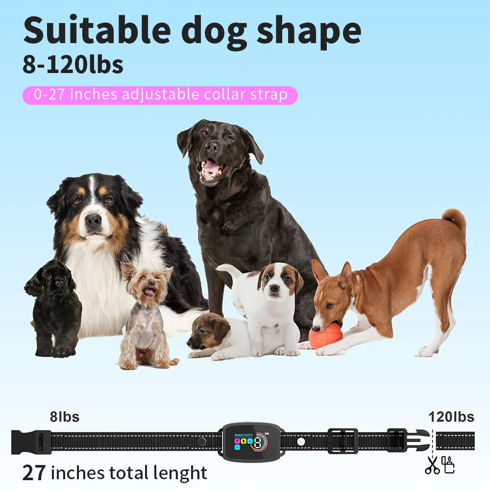 Rechargeable Smart Automatic Anti Barking Dog Collar