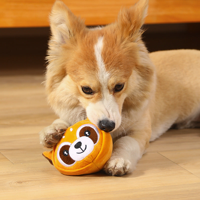 Pet Vocal Teething Bite Resistant Plush Toys