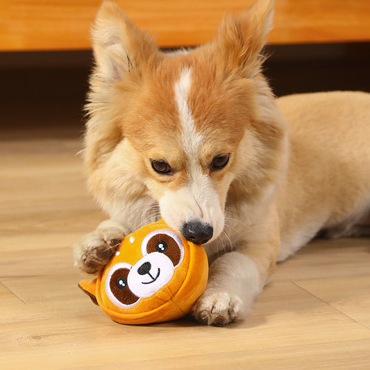 Pet Vocal Teething Bite Resistant Plush Toys