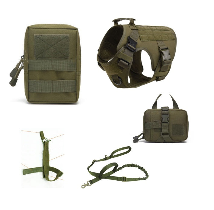 K9 Tactical Training Dog Harness Vest