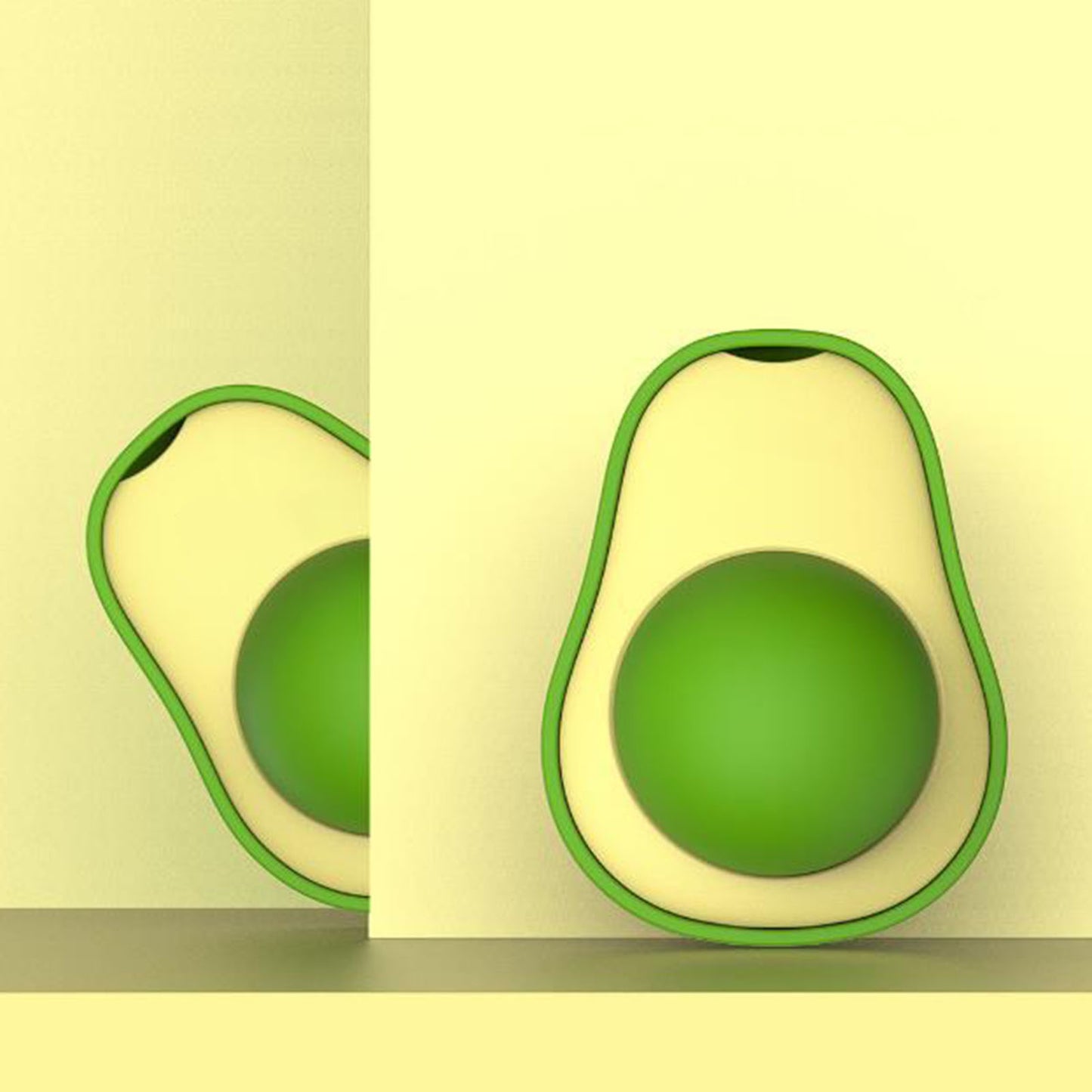 Cute Avocado Catnip Mini Cat Treat Toys