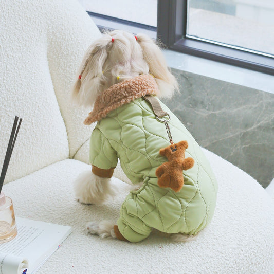Pet Thick Band Hanging Strap Bear Suit