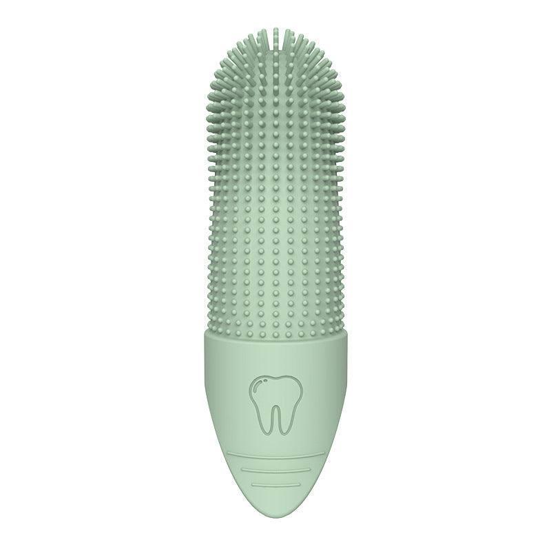 Pet Silicone Oral Cleaning Pet Toothbrush