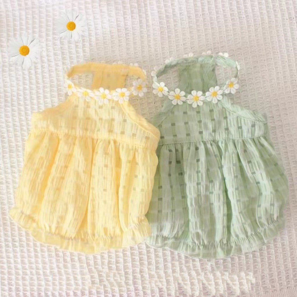 Light Breathable Summer Pet Cat Skirt