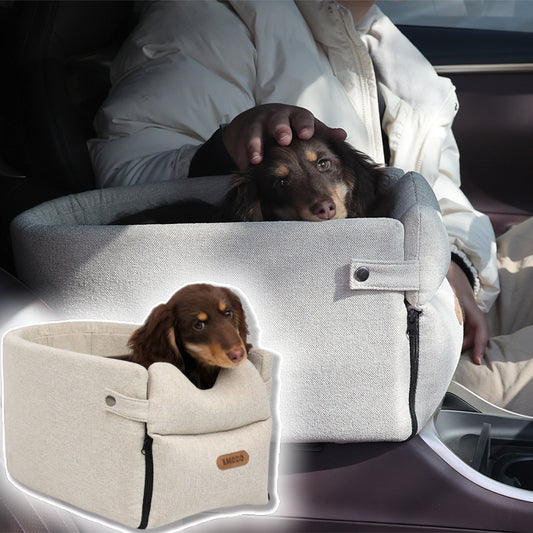 Portable Dog Car Central Carrier Seat For Travel