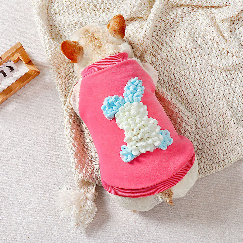 Extra Fleece Thick Pet Bichon Hoodie