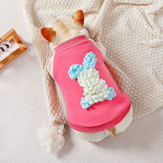 Extra Fleece Thick Pet Bichon Hoodie