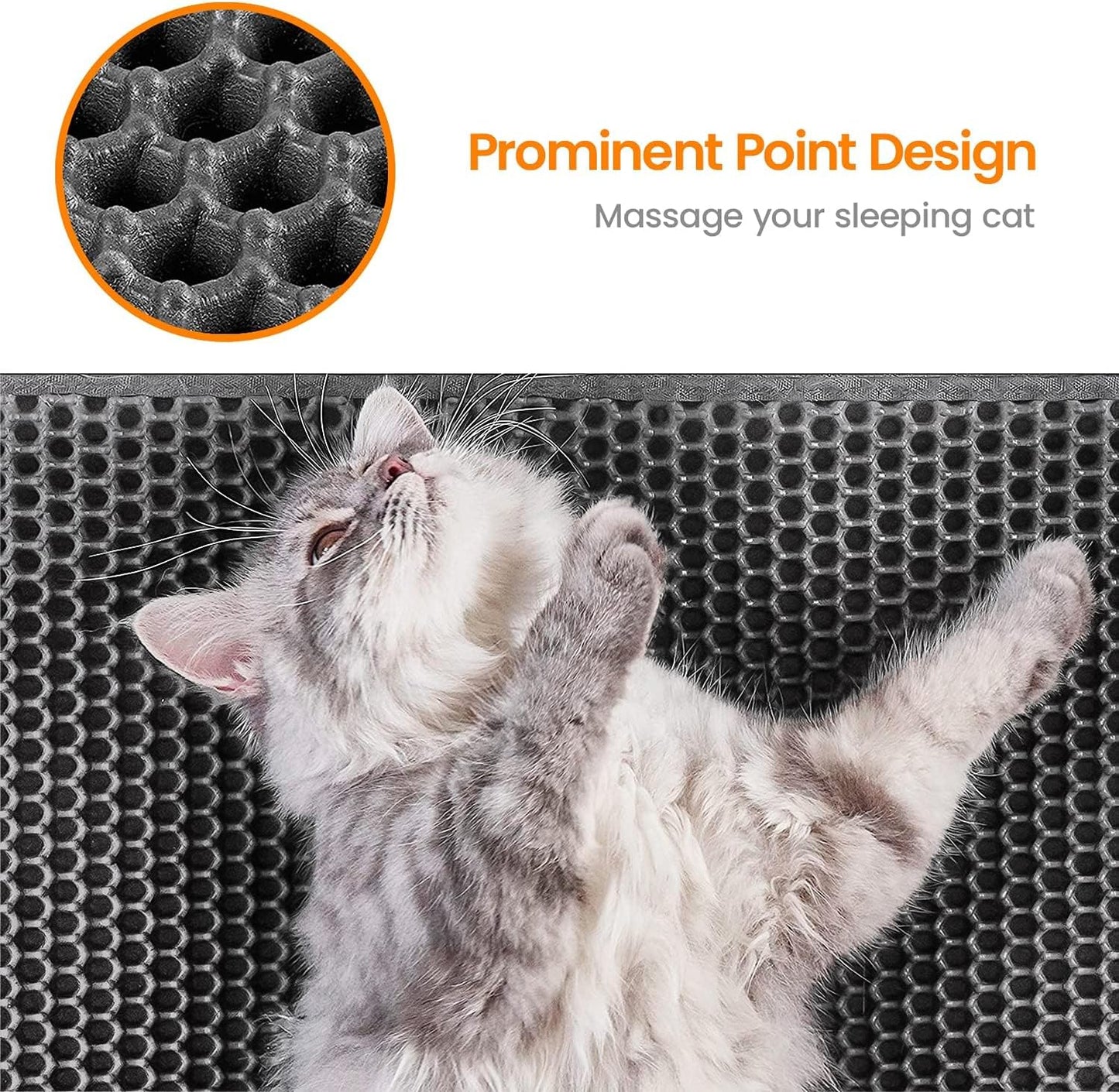 Honeycomb Double Layer Cat Litter Mat