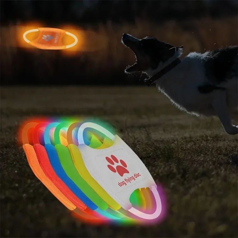 Interactive LED Luminous Flying Discs Toy