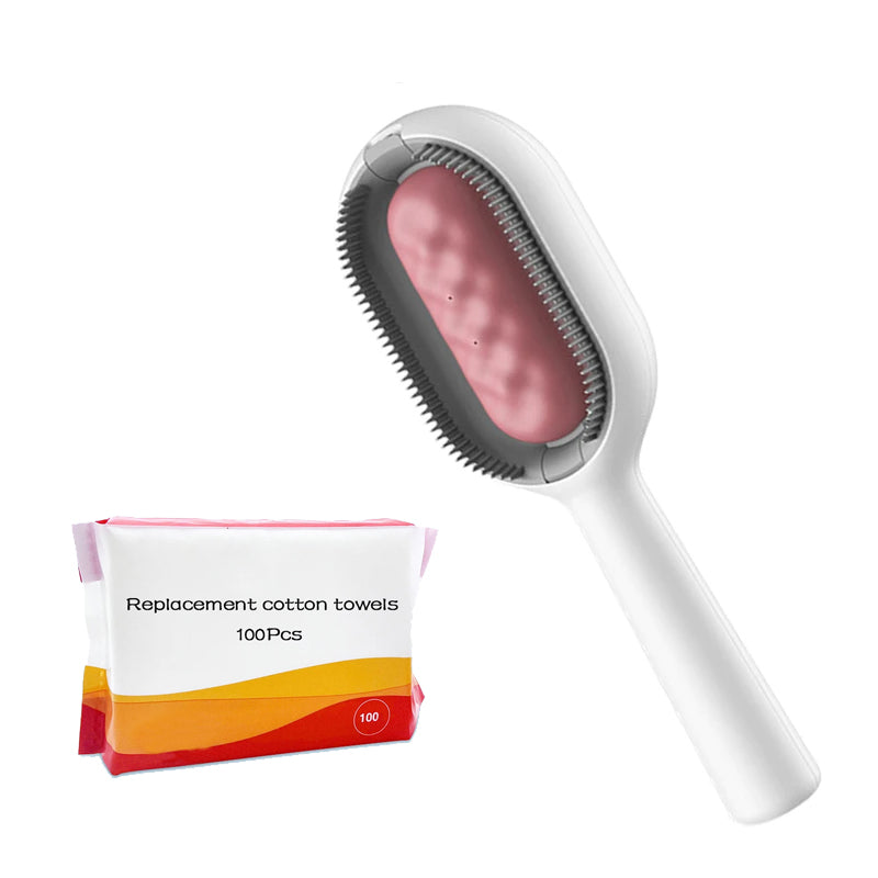 4 In-1 Double-Sided Sticky Brush With Water Tank