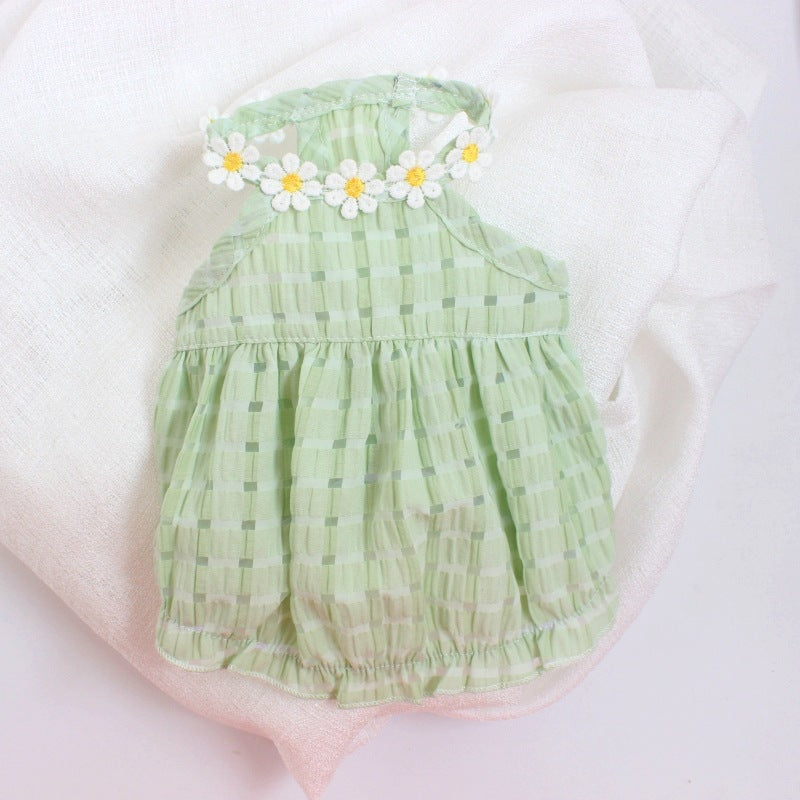Light Breathable Summer Pet Cat Skirt