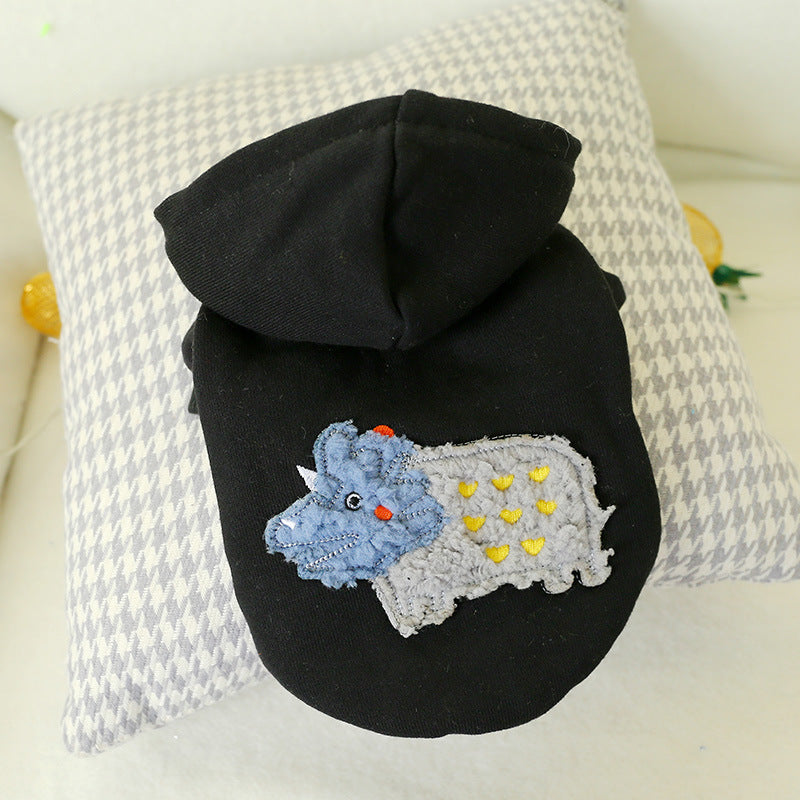 Woven Cute Rhino Pet Clothing