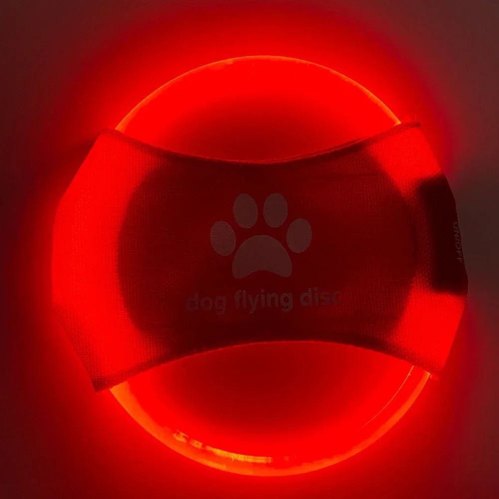 Interactive LED Luminous Flying Discs Toy