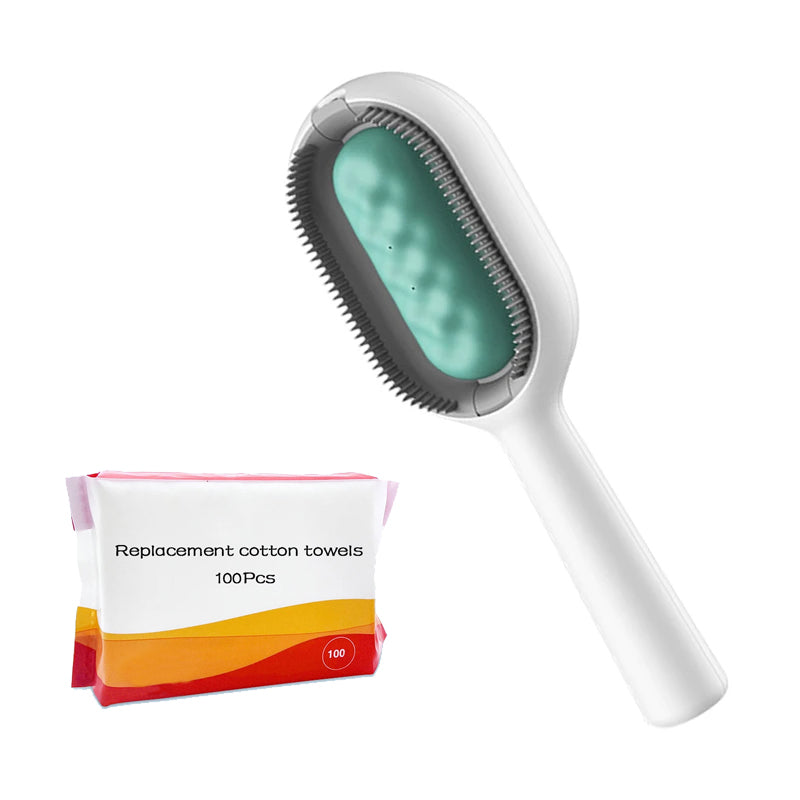 4 In-1 Double-Sided Sticky Brush With Water Tank