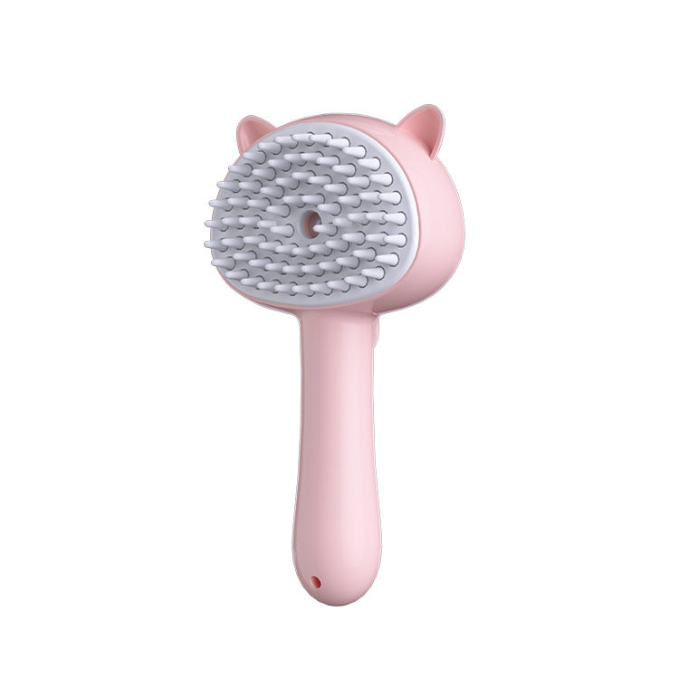 Multifunctional Kitty Slicker Brush With Mist
