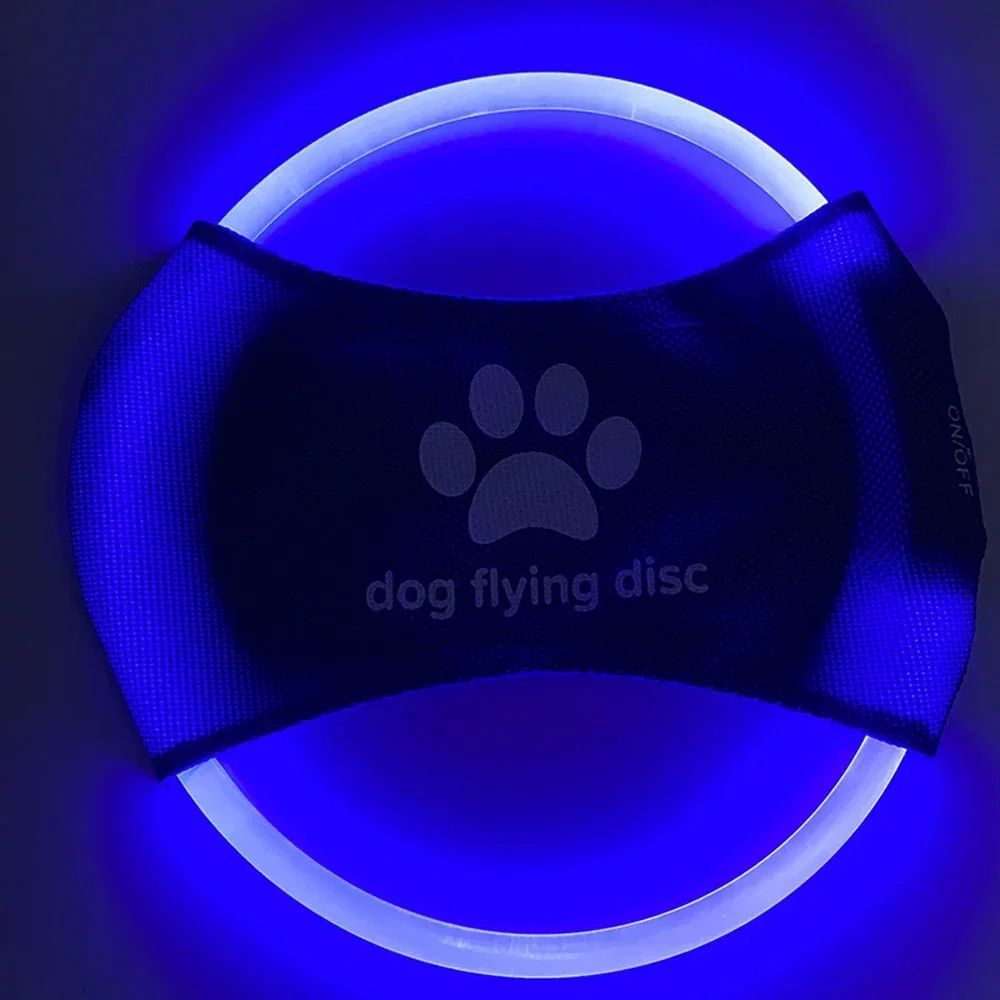 Interactive LED Luminous Flying Discs Toy