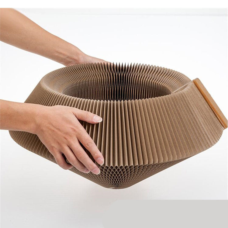 Foldable Organ Nest Corrugated Scratching Board