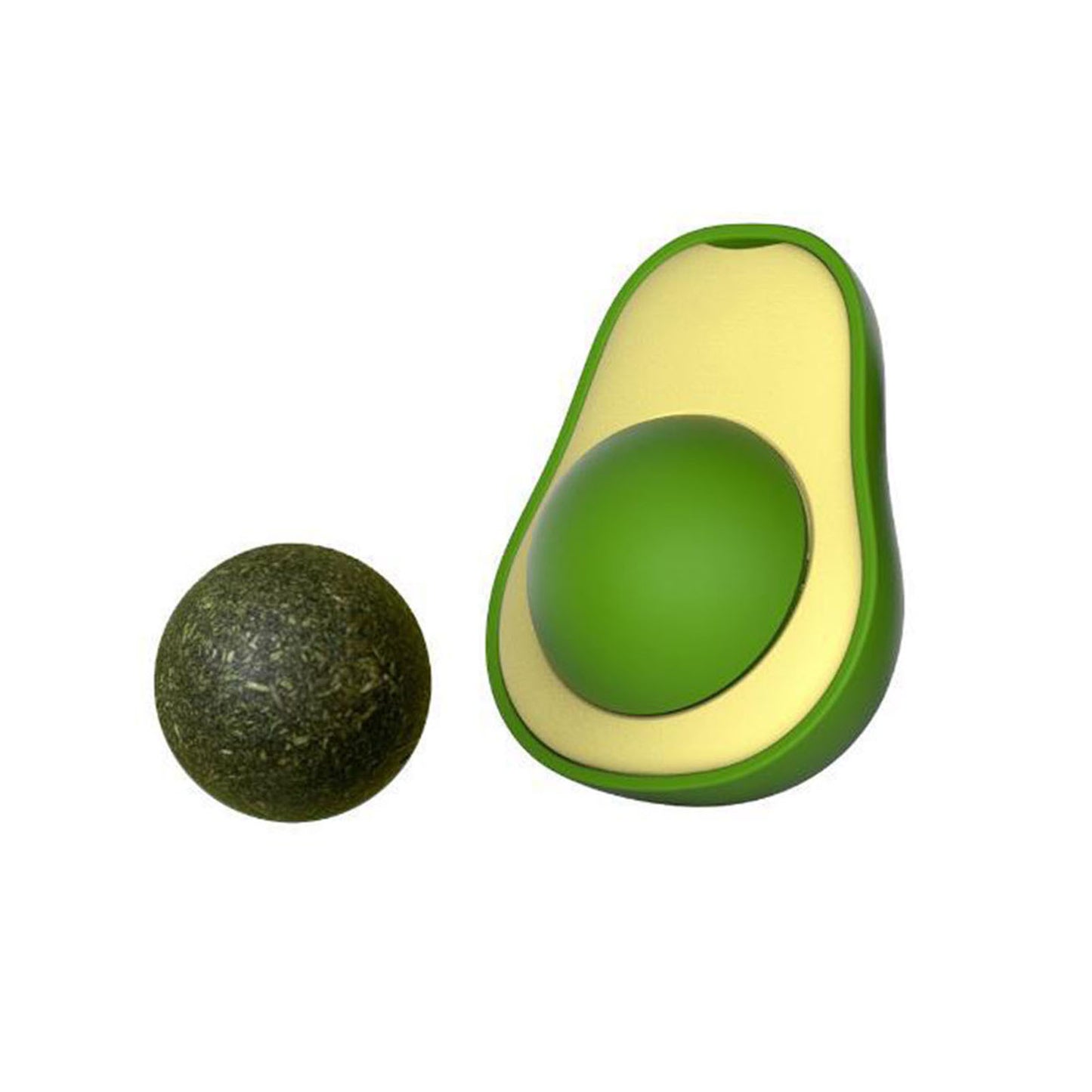Cute Avocado Catnip Mini Cat Treat Toys