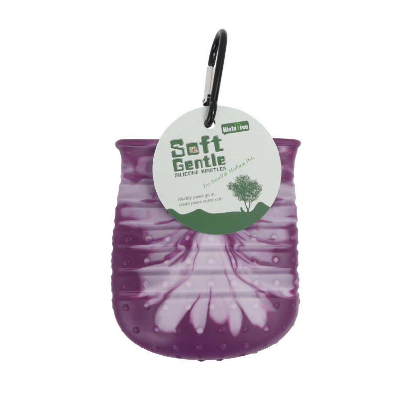 2 In 1 Soft Dog Paw Cleaner Cup